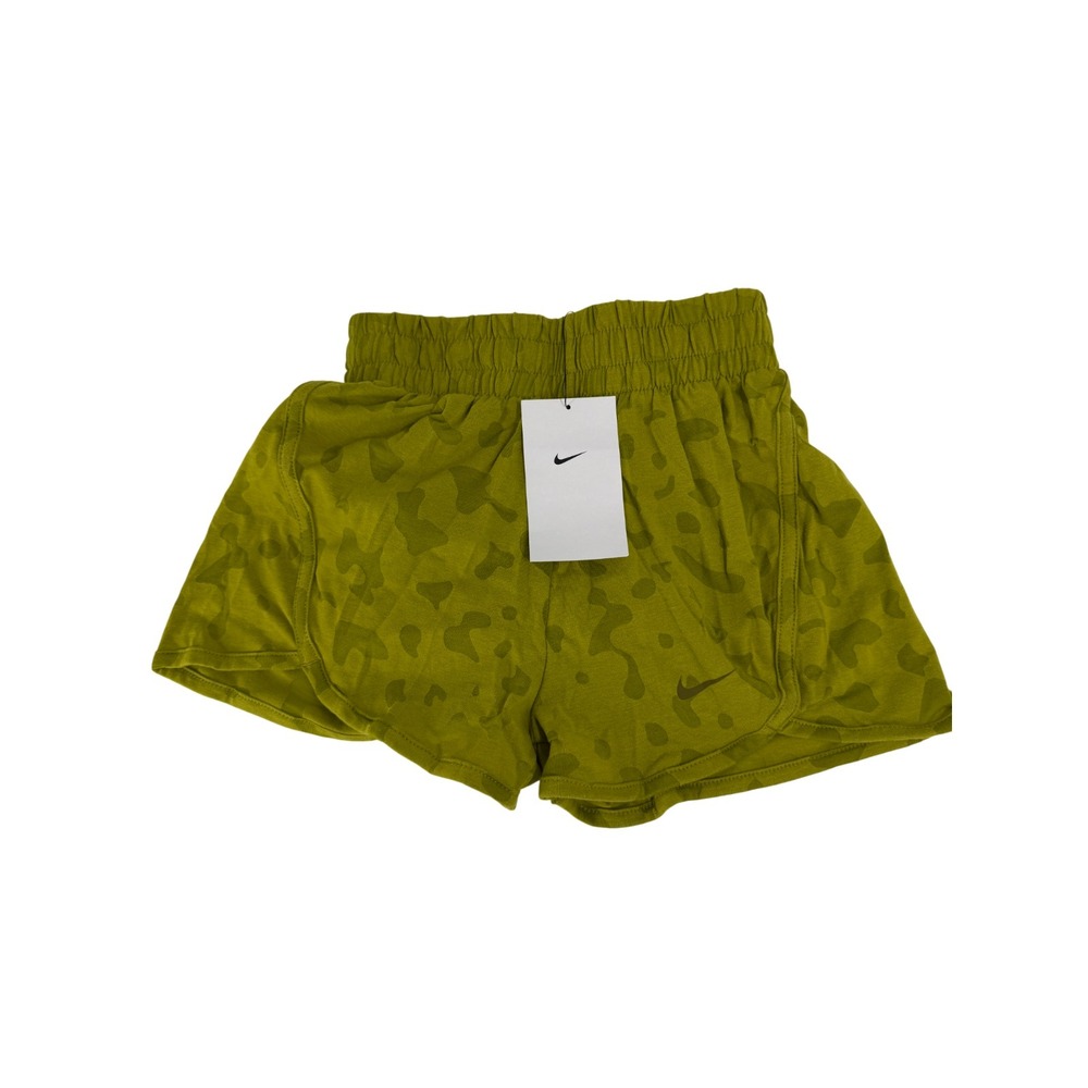 Nike Dri-FIT Big Girls High-Waist‎ Training Gym Shorts XL Green FB1095-390 New